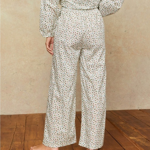 Christy Dawn Blake Pajamas in Fauna Cream (XS/hemmed to be petite friendly) - Picture 2 of 9